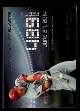 2015 Topps Update #TMB-5 Mike Trout Tape Measure Blasts