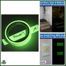 Gaffer Power Glow in the Dark Gaffer Tape 1 Inch x 15 ft, Made in USA