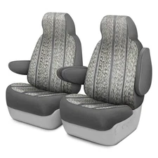 Saddleman 029423-14 Saddle Blanket 1st Row Gray Custom Seat Covers