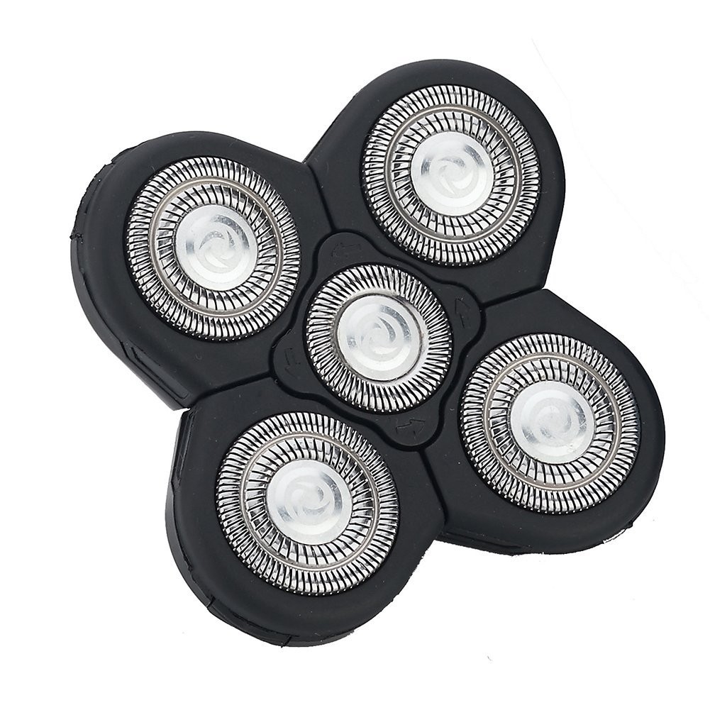 S Replacement Heads 5 In 1 Razor Replaceable Black-1pcs