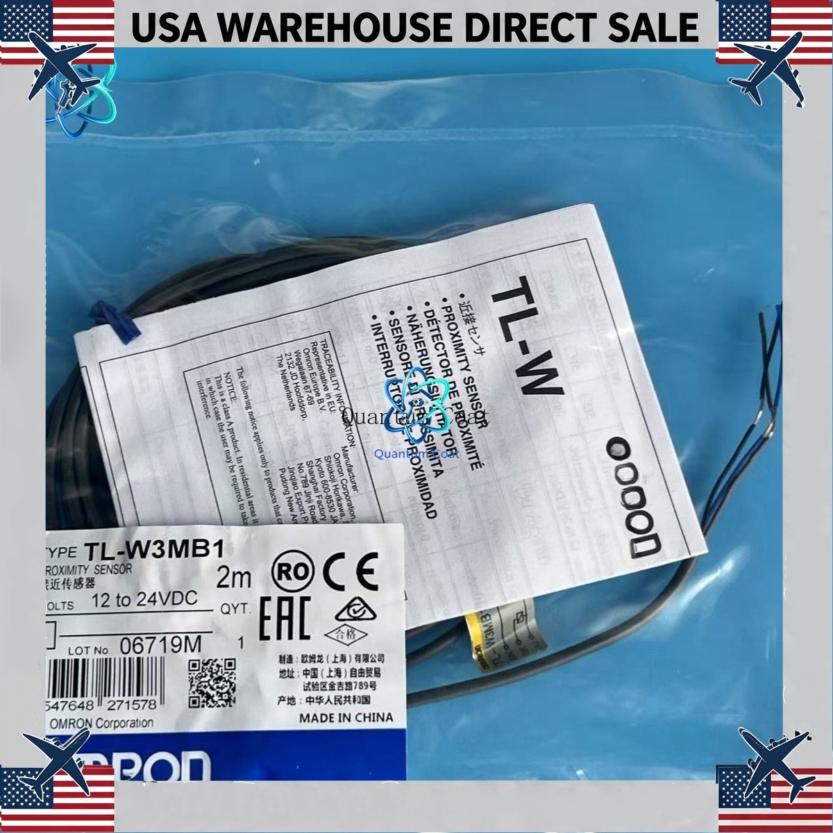 1PC New Omron TL-W3MB1 TLW3MB1 Proximity Switch Fast Shipping