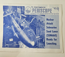 1969 Special Issue Portsmouth NH Periscope Nuclear Submarine Sand Lance