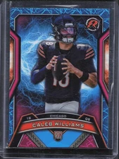 2024 Topps Resurgence Caleb Williams #117 Rookie Sky Blue & Pink