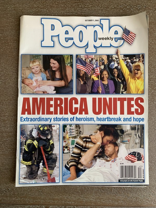 People Weekly October 1, 2001 America Unites Extraordinary stories Of Heroism