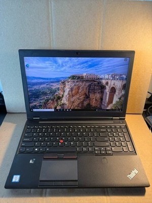 LENOVO THINKPAD P50 i7-6820HQ 512GB SSD 24GB RAM (No Charger Included)