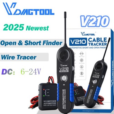 VDIAGTOOL V210 6-24V Circuit Tester Electrical Test Probe Car Power Scan Wire