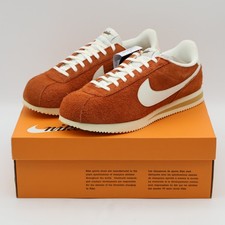 HF3142-200 Nike Cortez SE Suede Dark Russet Flax Muslin Sail Men's 