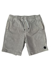 Mens RVCA Escape Elastic Corduroy Shorts Sky 17 Inch Size XL