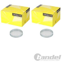 2X Triscan ABS-RINGE Sensorring Hinten Links+Rechts Passend FüR Jaguar X-TYPE