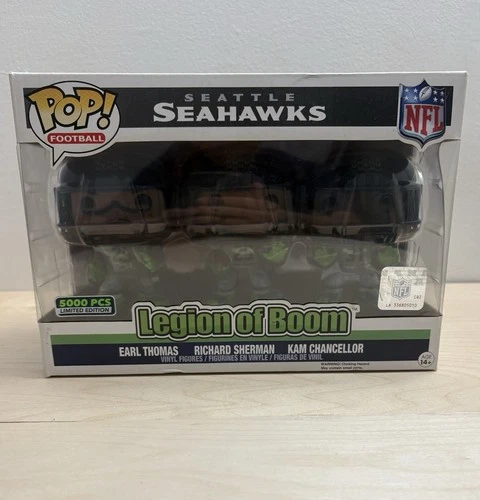Legion of Boom Funko Pop 1/5000 SUPER RARE HTF GREAT CONDITION BRAND NEW