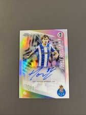 2025-26 Topps Chrome UEFA Rodrigo Mora Future Stars Refractor Auto 