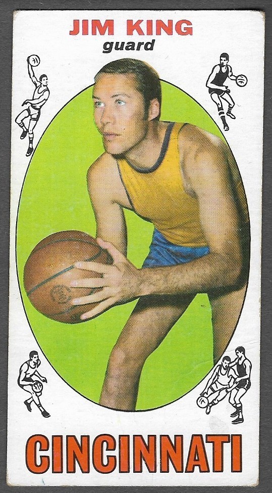 1969-70 Topps #66 Jim King (VG-EX) Cincinnati Royals