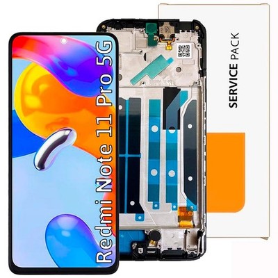 Original OEM Für Xiaomi Redmi Note 11 Pro 5G Bildschirm LCD Display Rahmen