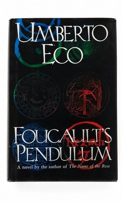 Umberto Eco Foucault's Pendulum First Edition 1989 Hardcover Dust Jacket VGC