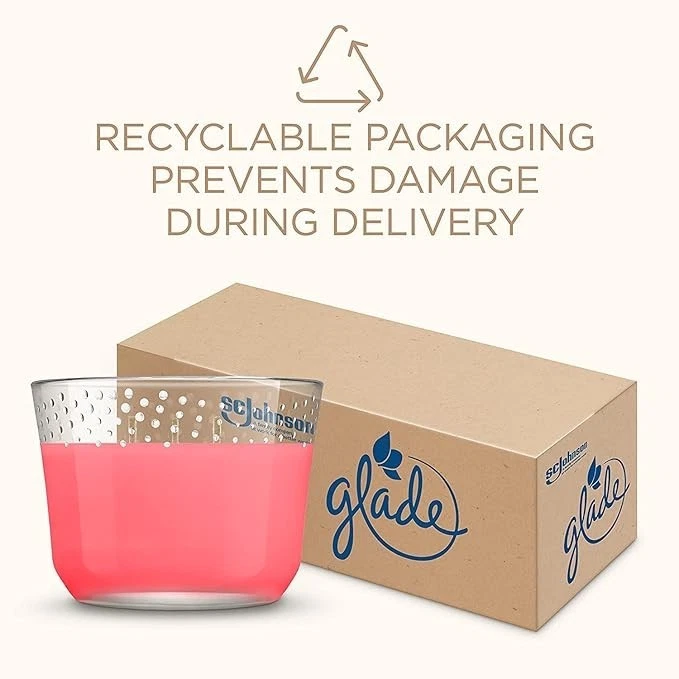 Свечи Joyful Citrus Glade 3 фитиля 6,8 унции каждая - Изображение 3 из 4