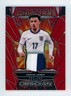 2024-25 Curtis Jones Panini Obsidian Eruption Red Flood England Patch Card 4/10