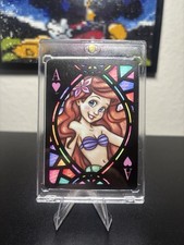 Ariel DISNEY STAINED GLASS REFRACTOR 2023 Disney 100 Tenyo JAPAN Little Mermaid