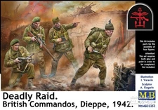 Master Box Ltd.: Deadly Raid. British Commandos, Dieppe, 1942 in 1:35 [2335252]