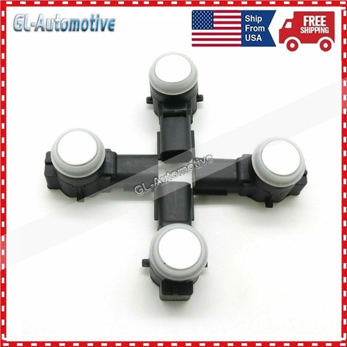 New 4X PDC Reverse Parking Sensors Bumper Aid Back Up For GM Silver - 52050134 - Picture 3 of 12