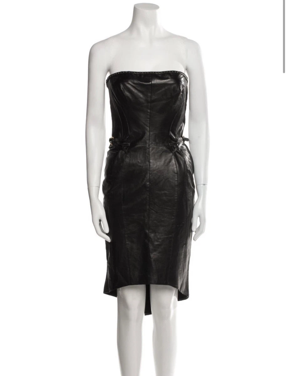 Roberto Cavalli Leather Dresses for Women for sale | eBay