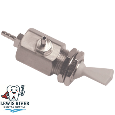 #ad DCI 7012 Toggle Valve Hex Body On Off 2 way Dental Air or Water On Off $19.95