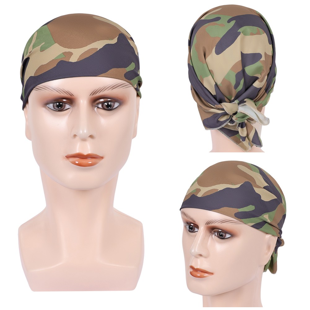 Anime Usopp Cosplay Hand Headband Printed Scarf Accessories Headwear Party Props