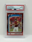 2024 Donruss Jayden Daniels Optic Preview Red Pandora #389 PSA GEM MINT 10 RC