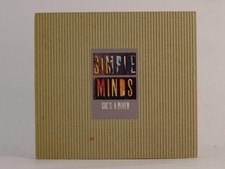 SIMPLE MINDS SHE'S A RIVER (H87) 3 Track CD Single including Picture Sleeve VIRG