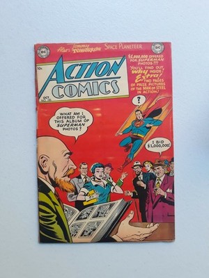 Action Comics 185 DC Comics Golden Age Superman 1953