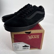 Size Men s 3.5 / Women s 5 - Vans Old Skool Lowpro VN000D0EBKA Black Black NEW