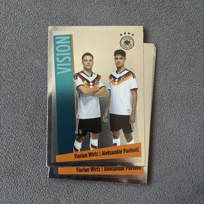 Edeka / DFB Sammelbilder Fußball WM 2026 Nr. 5: Vision - Florian Wirtz/Pavlovic
