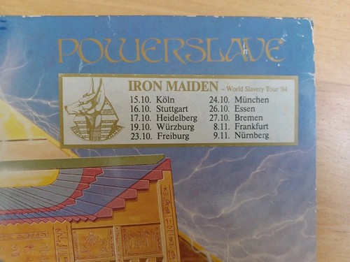 12" Vinyl-LP ⭐️⭐️Iron Maiden - Powerslave ⭐️⭐️OIS/MINT/CLEAN EMI Germany 1984 - Bild 3 von 9
