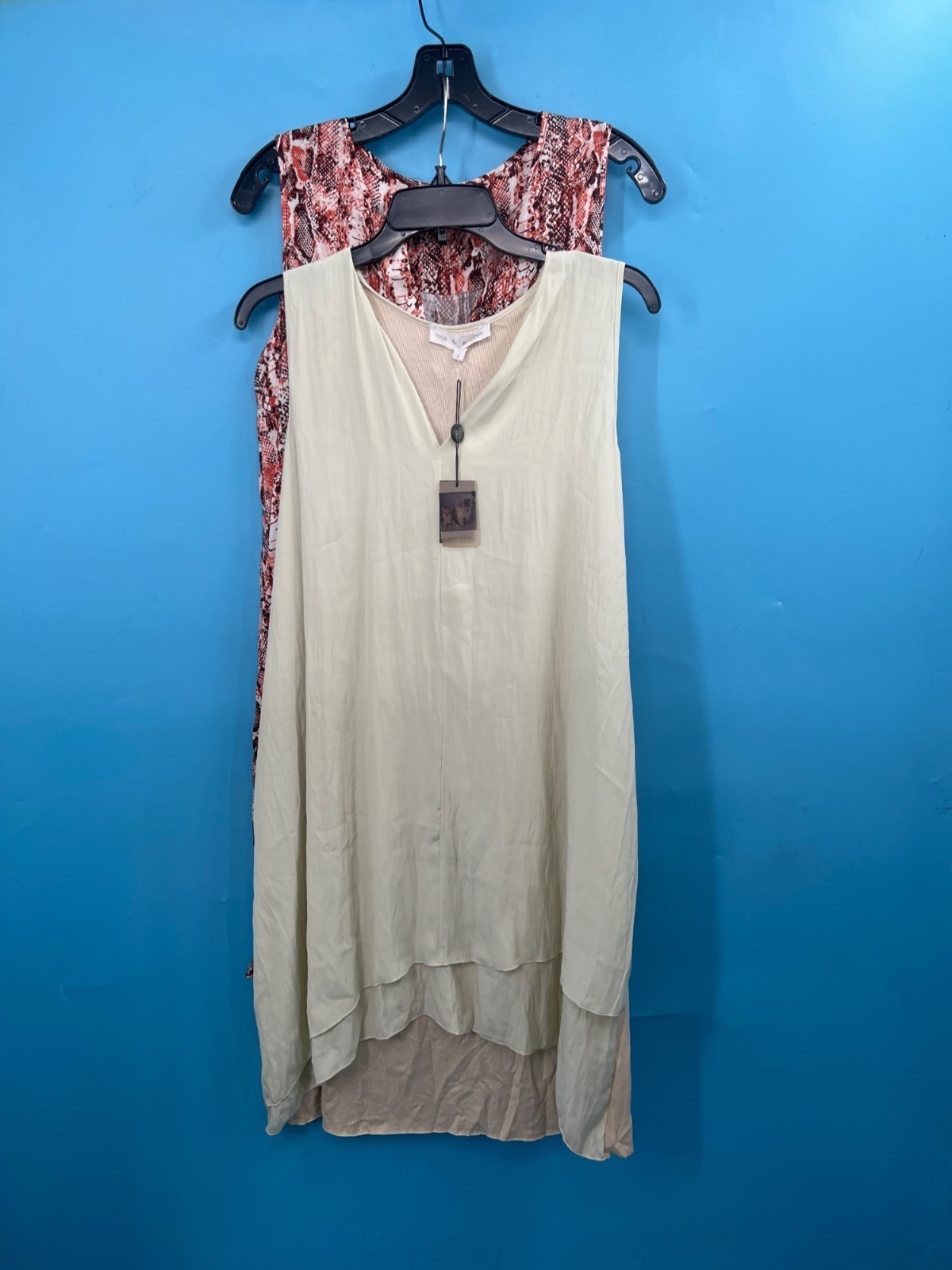 Lot of 2 Women's LOLA & SOPHIE Sleeveless Shift Dresses Sz S (NWT)