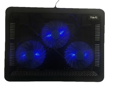 HAVIT HV-F2056 15.6''-17'' Laptop Cooler Cooling Pad - Slim Portable USB Powered