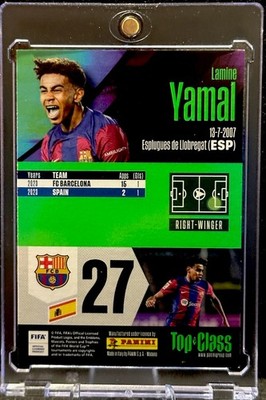 PANINI Lamine Yamal ヤマル オート 8/8 ラスナン