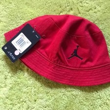 NEW Nike Jordan Jumpman YOUTH Boys Twill Bucket Hat, Red, One Size NEW