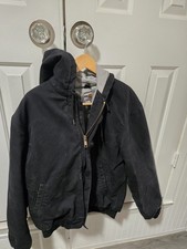 CARHARTT MEN'S FR COAT, With Hood Mens L, Navy