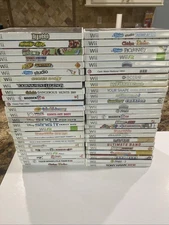 Lot of 50 Nintendo Wii Games - Disney Kids Family Party Games! Lot B