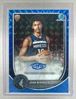 Joan Beringer 2025 Bowman Blue Geometric Refractor Chrome Auto RC 116/150