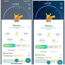 Pokémon - Shiny Pikachu - Purple Shirt SGP - P T C -Please see description