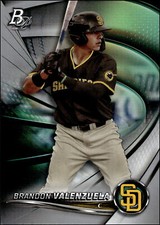 2022 Bowman Platinum #TOP-69 Brandon Valenzuela   Rookie San Diego Padres