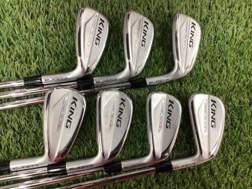 Cobra KING FORGED TEC ONE LENGTH Iron Set 7pcs 5-Pw,Gw Flex S Stiff Steel