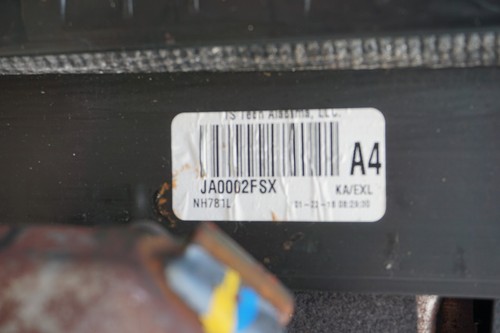 2018 - 2022 Honda Odyssey Rear 3nd Row Seat Left Driver Side OEM - Picture 9 of 12