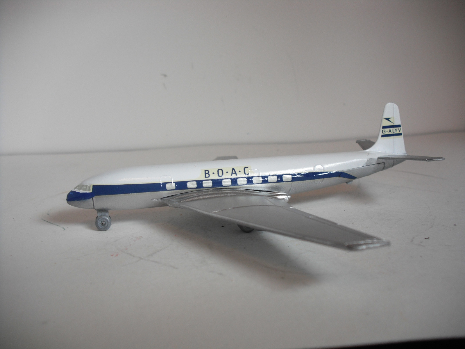 Meccano Dinky Toys G de Havilland Comet BOAC avión restaurado a Casi Nuevo Meccano Dinky Toys G de Havilland Comet BOAC avión restaurado a Casi Nuevo
