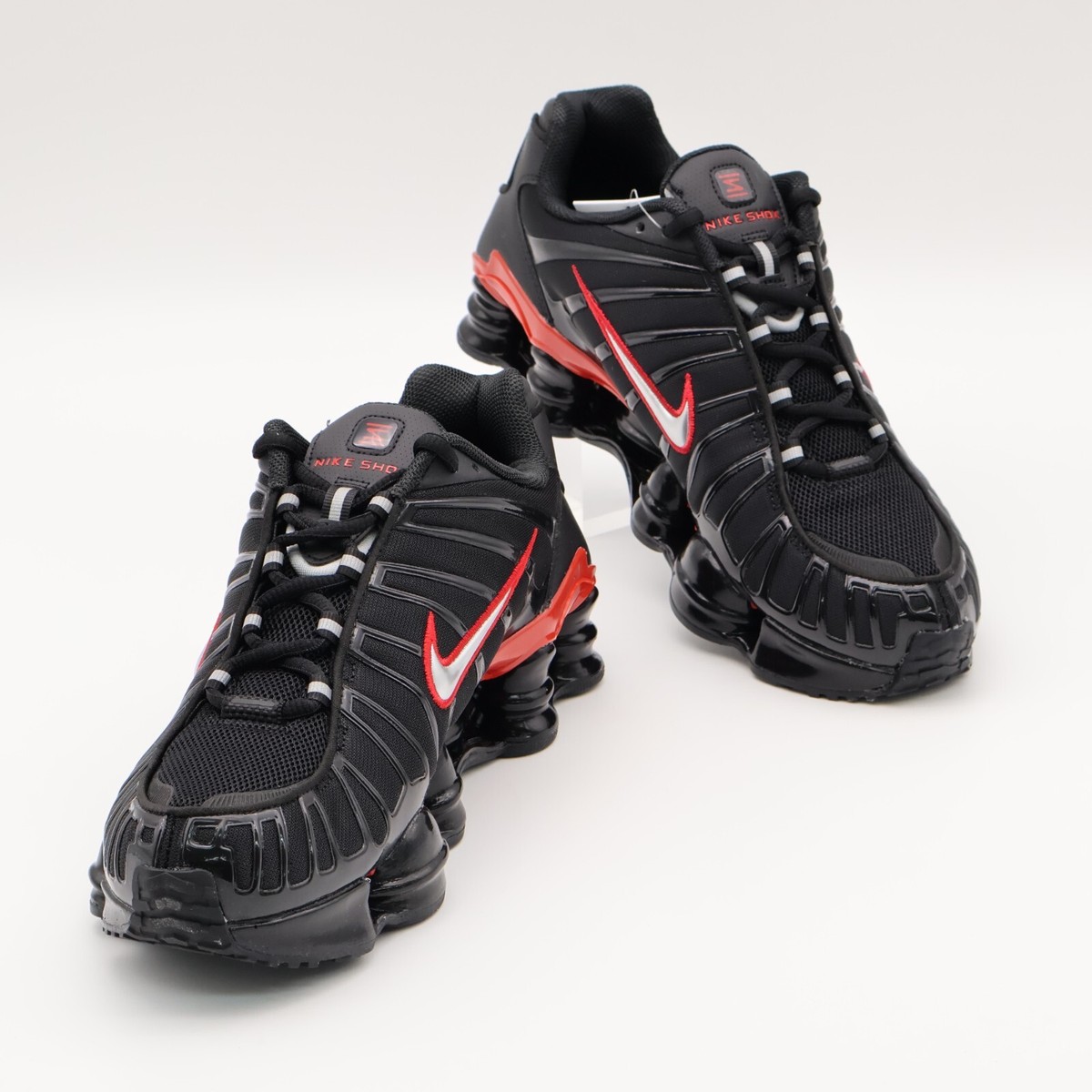 CN0151-003 Nike Shox TL Black University Red Metallic Silver CN0151-003 Nike Shox TL Black University Red Metallic Silver