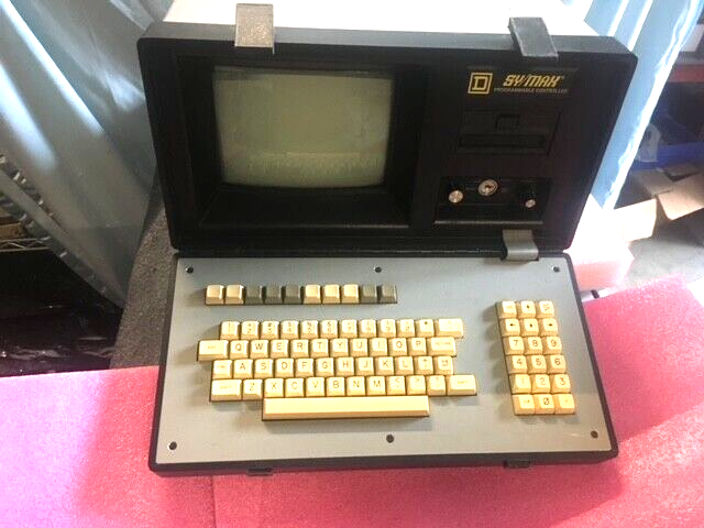 SQUARE D SYMAX PROGRAMMER 8010 SPR-300 .9A 120VAC 50/60HZ SERIES B