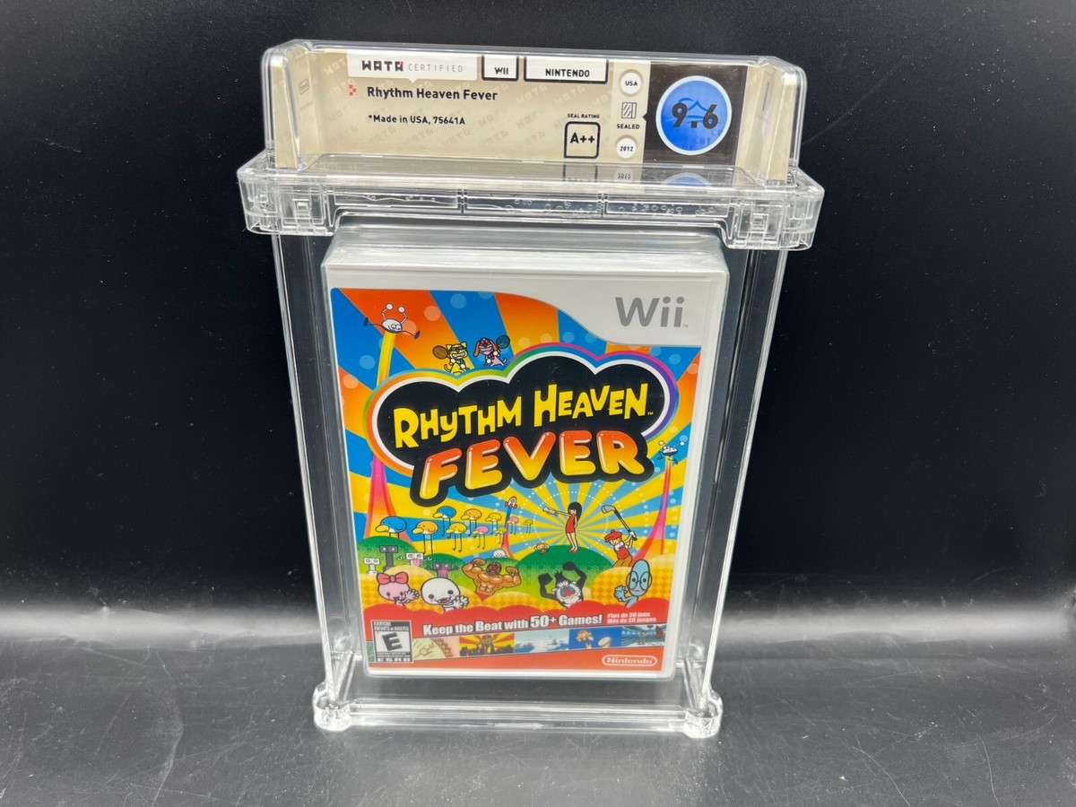 Rhythm Heaven Fever Nintendo Wii WATA A++ FACTORY SEALED MINT
