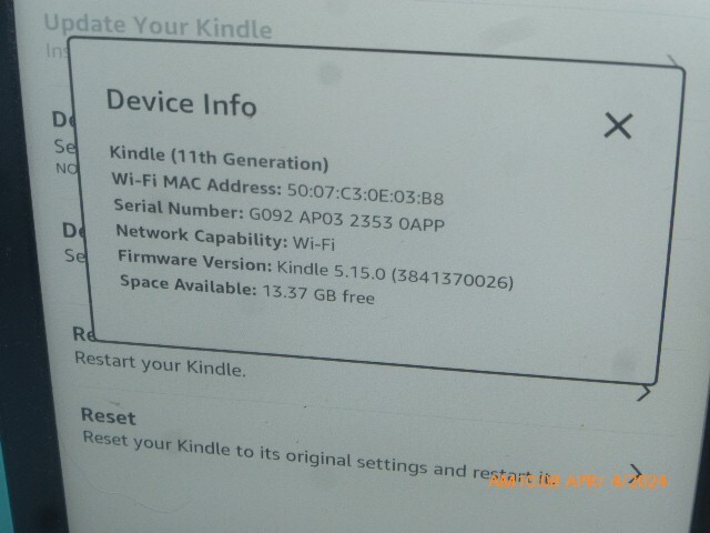 Amazon Kindle Basic 11th Generation | Wi-Fi | 6-inch | 16GB Amazon Kindle Basic 11th Generation | Wi-Fi | 6-inch | 16GB