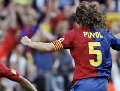 Barcelona PUYOL #5 home name print and number 2008/10 or