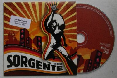 Sorgente First And Then ?! Advance Cardcover CD 2006 Funk Reggae